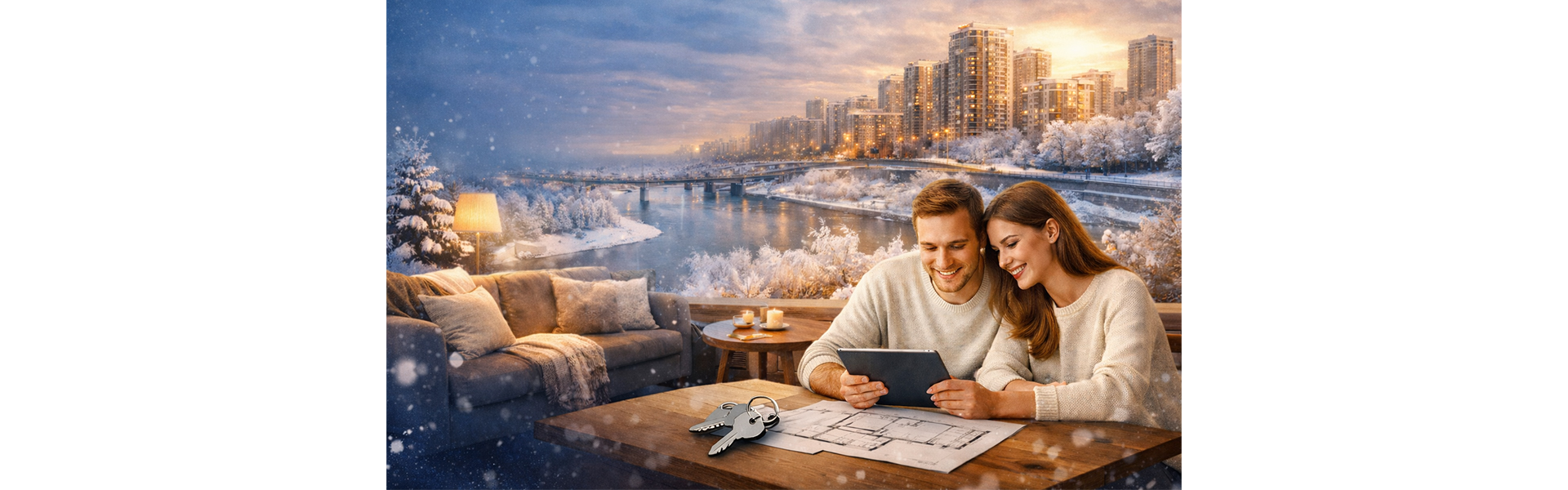 Январь — спокойный старт для покупки квартиры